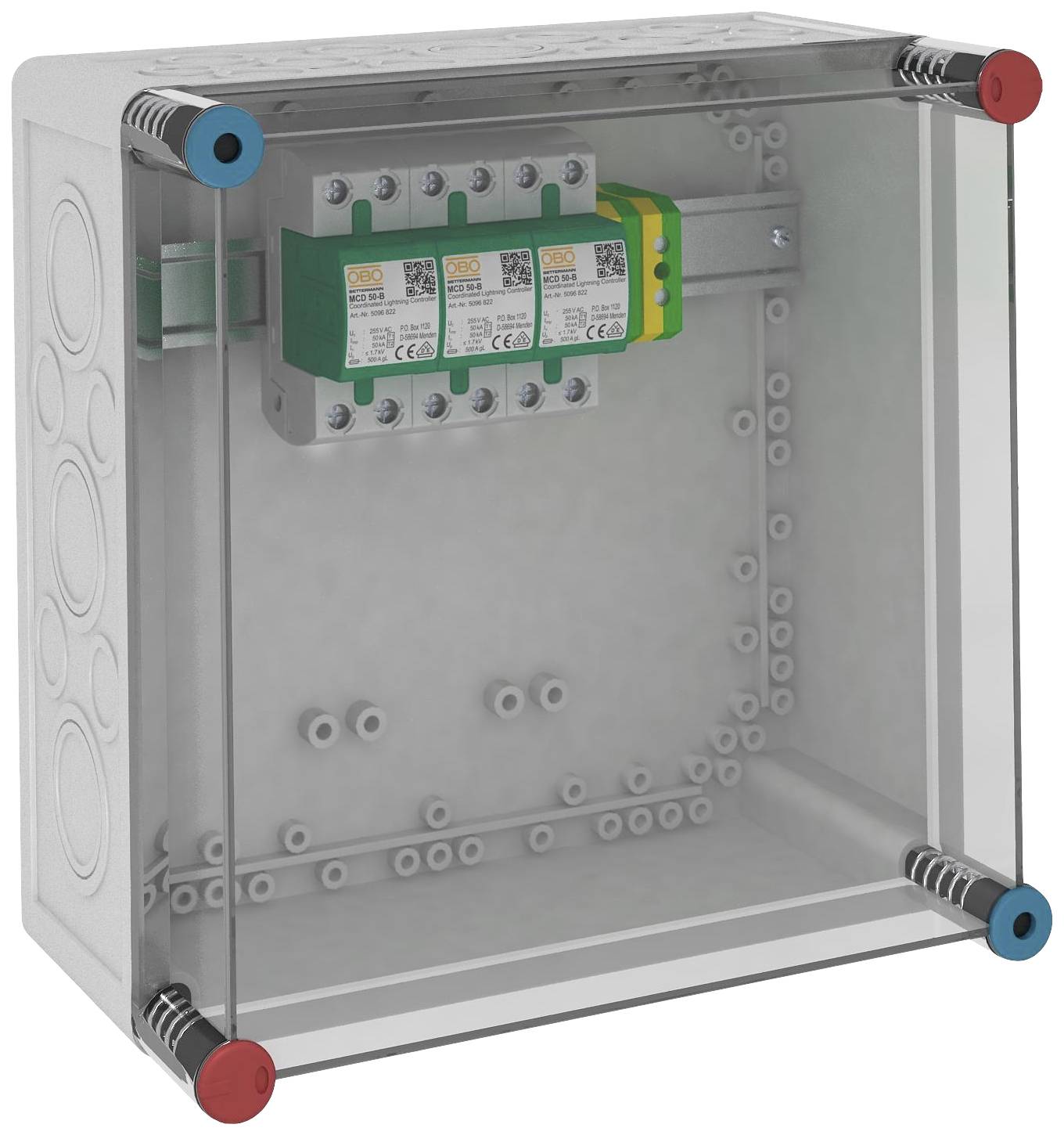 OBO Bettermann 5096874 MCD 50-B 3-VG Kombiableiter 150 kA 1St.