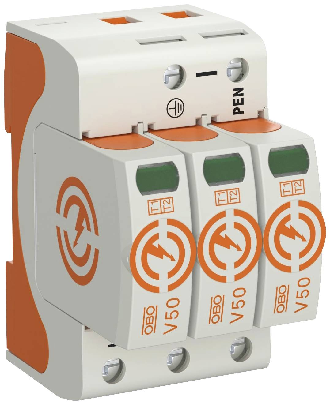 OBO Bettermann 5093511 V50-3-280 Combicontroller 50 kA 1St.