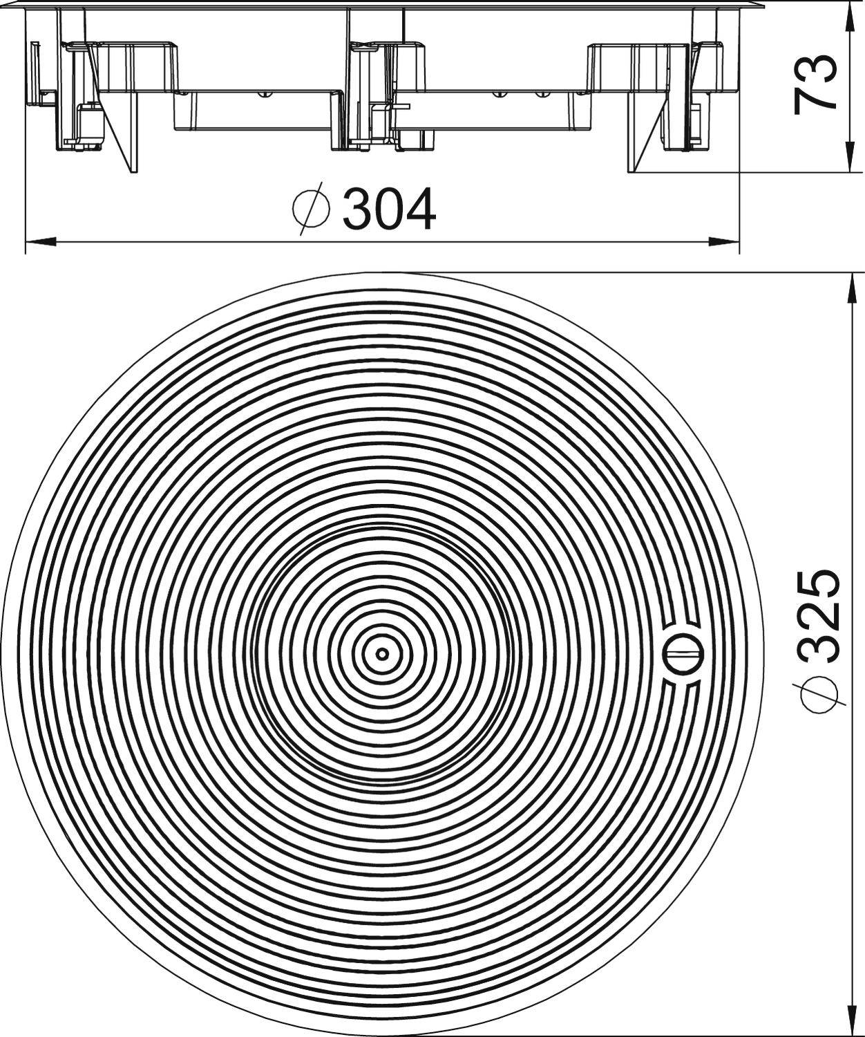 OBO Bettermann GRAF9-2 U 7011 Geräteeinsatz