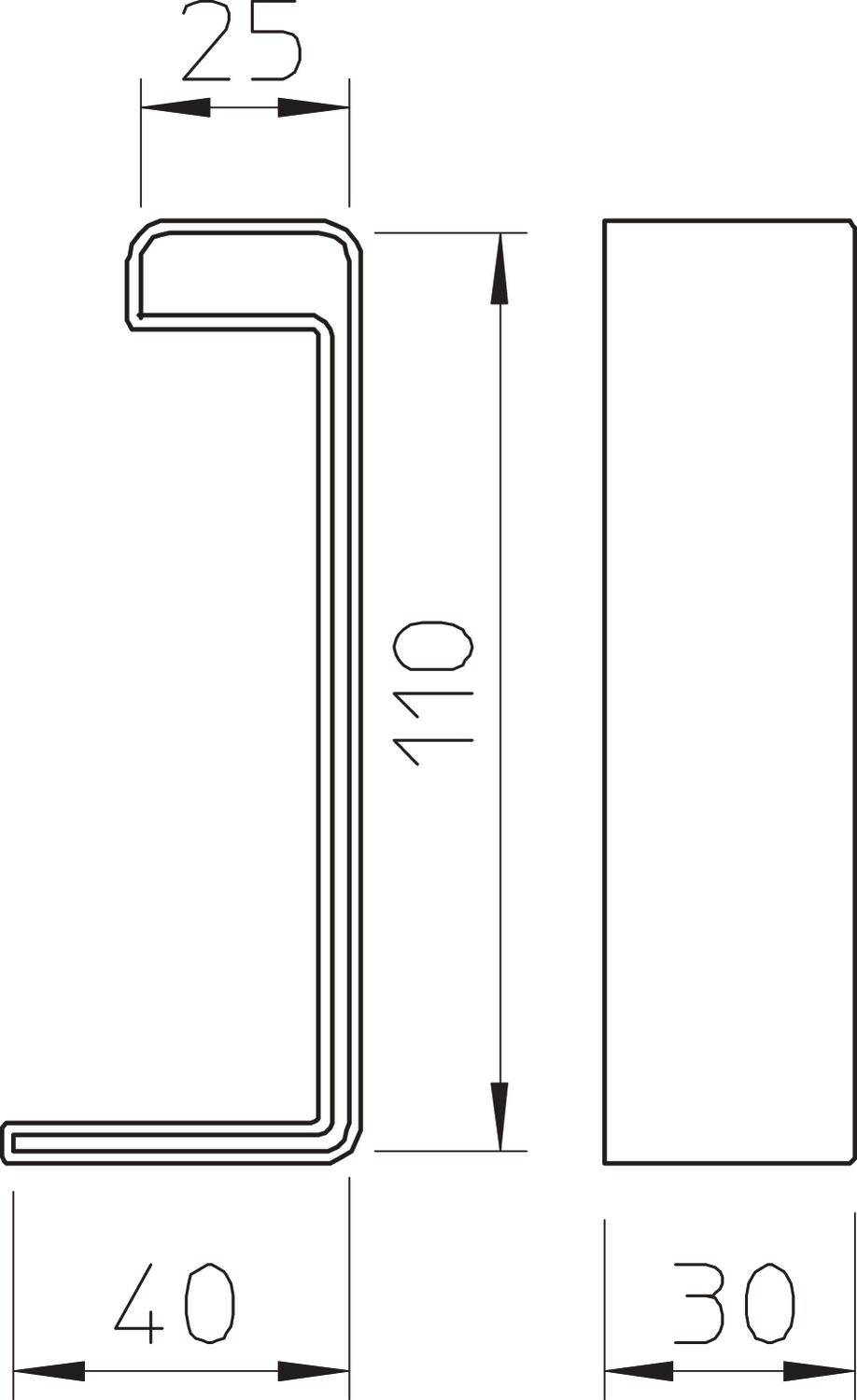OBO Bettermann 6310398 Schutzkappe 20St.