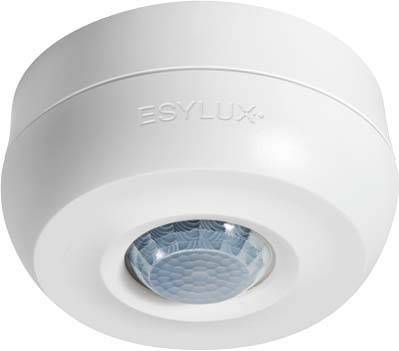 ESYLUX EB10430473 Aufputz Decken-Präsenzmelder 360° Weiß IP40