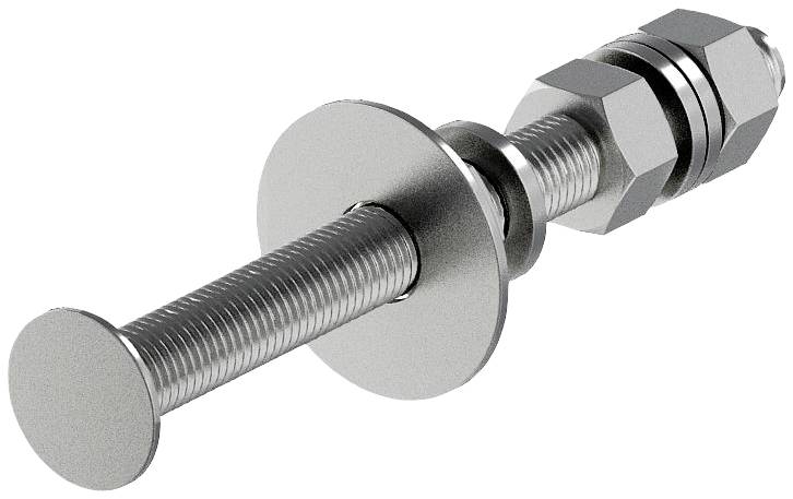 OBO Bettermann 5408972 isFang 3B-G2 Gewindestange 340mm Stahl 3St.