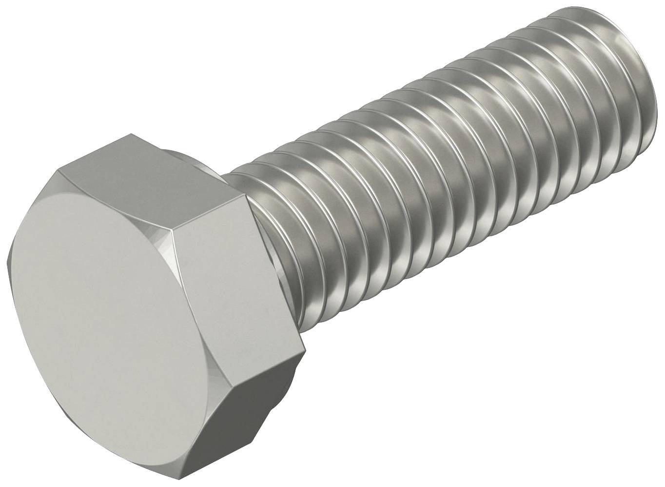 OBO Bettermann DIN933 M8x25 V4A 3156025 Sechskantschraube 8mm 25mm Stahl nicht rostend 100St.