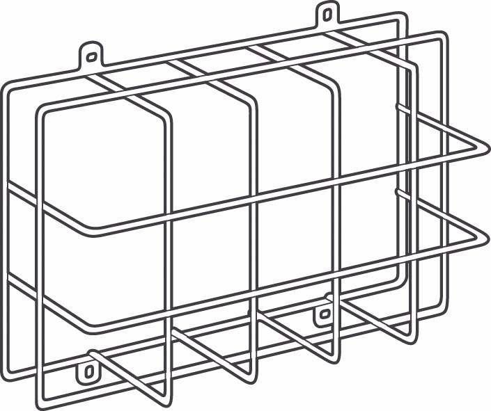 ESYLUX SLE Schutzkorb 100ws EN10017995 Schutzkorb Weiß