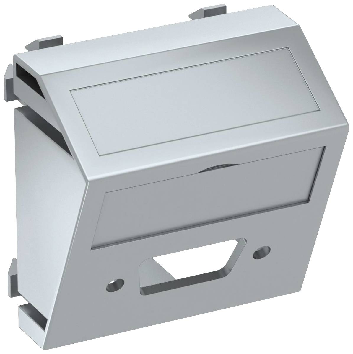 OBO Bettermann 6104724 Abdeckung Multimediaträger (B x H x T) 45 x 45 x 26mm 1 St. Aluminium