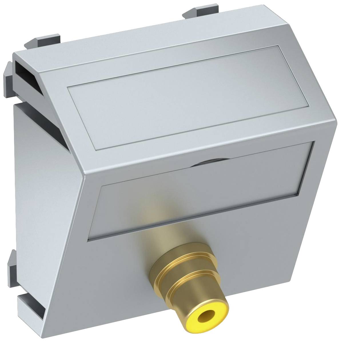 OBO Bettermann 6105012 Abdeckung Multimediaträger (B x H x T) 45 x 45 x 9mm 1 St. Aluminium