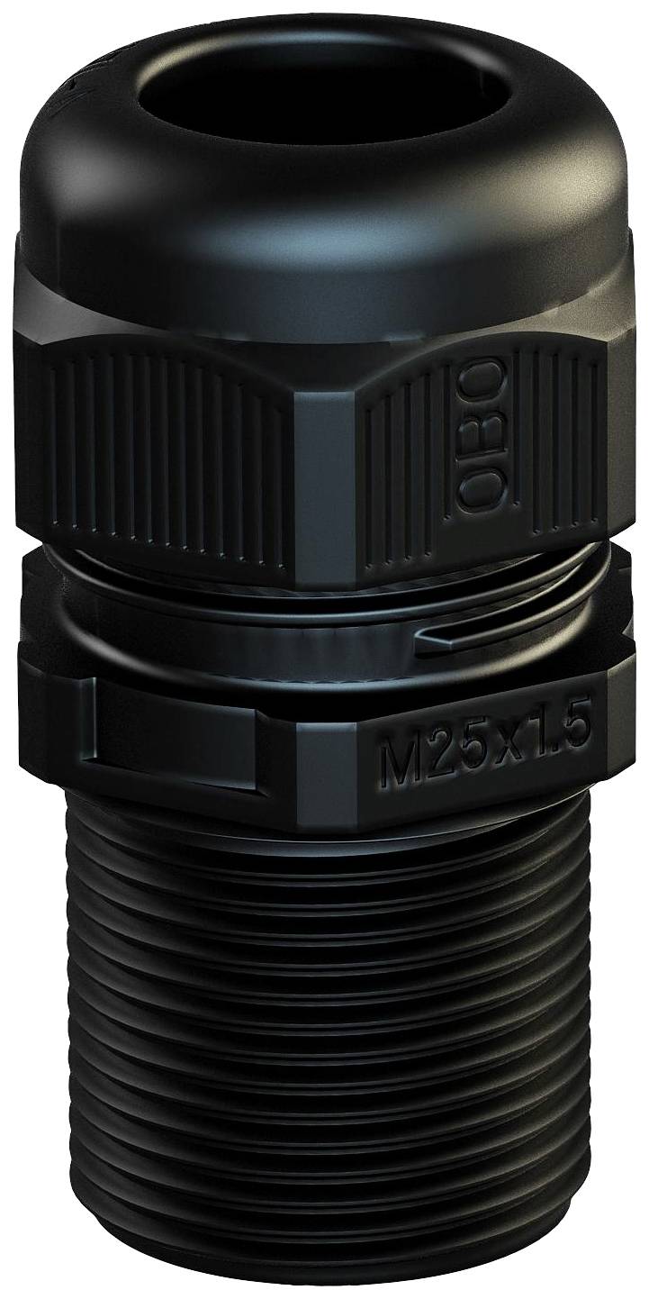 OBO Bettermann 2022987 Kabelverschraubung 1.8mm Kunststoff, PA Schwarz 50St.