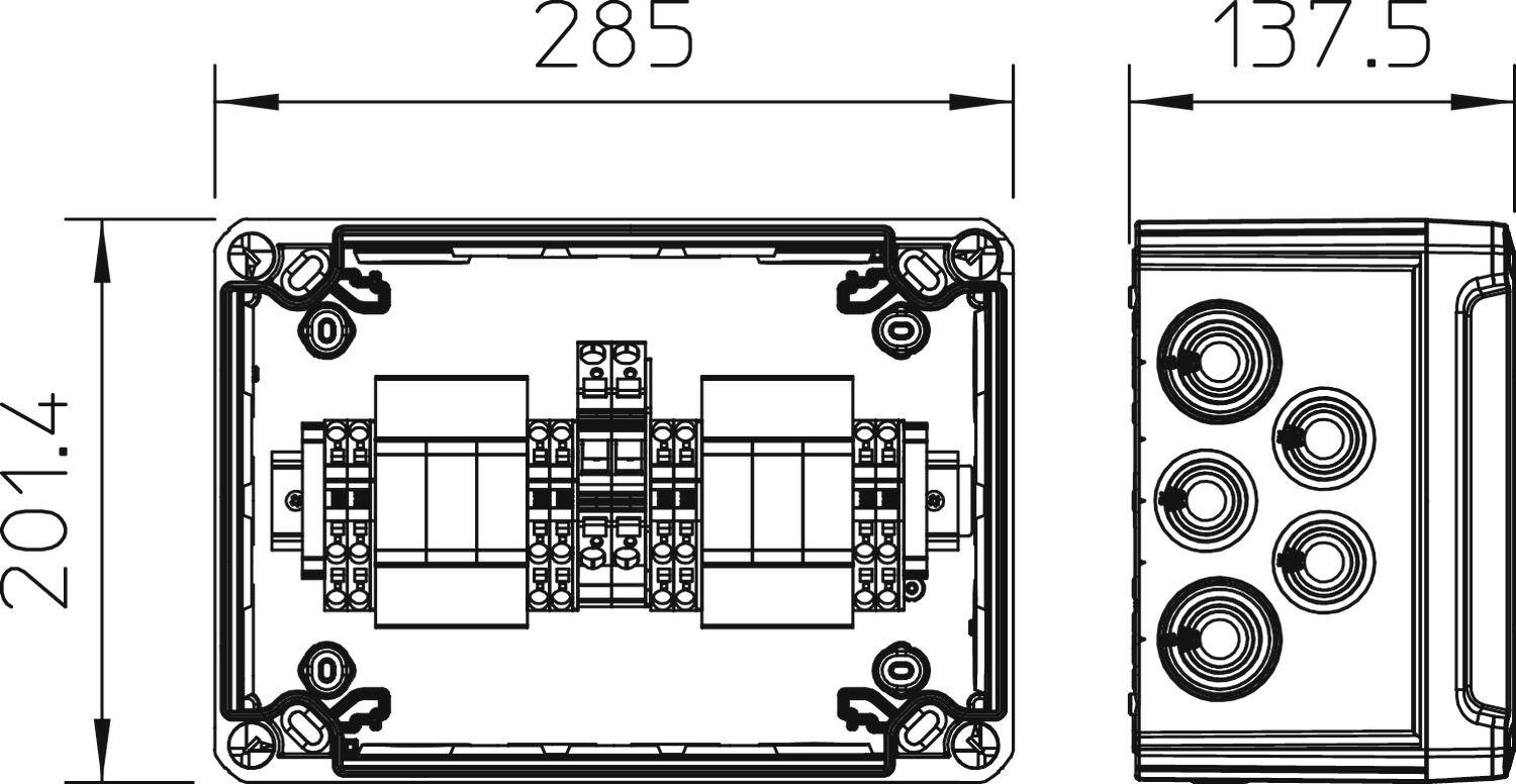OBO Bettermann 5088568 VG-CPV1000K 22 Überspannungsschutz-Modul 20 kA 1 St.