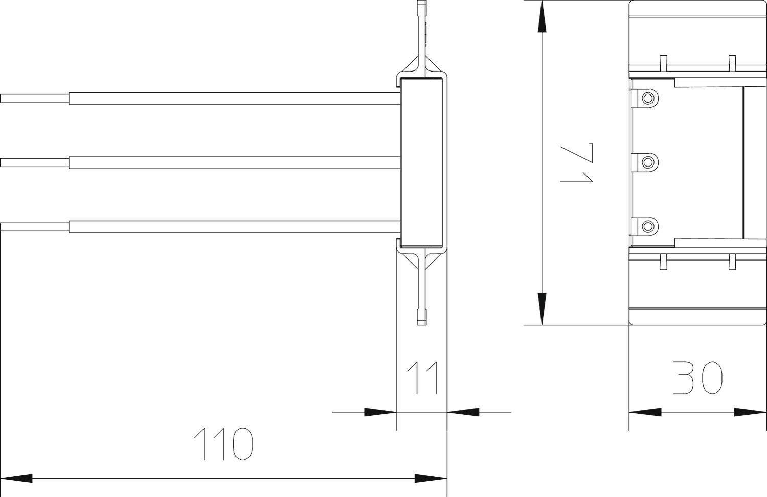 OBO Bettermann 5092472 ÜSM-A-4 Überspannungsschutz-Modul 1St.