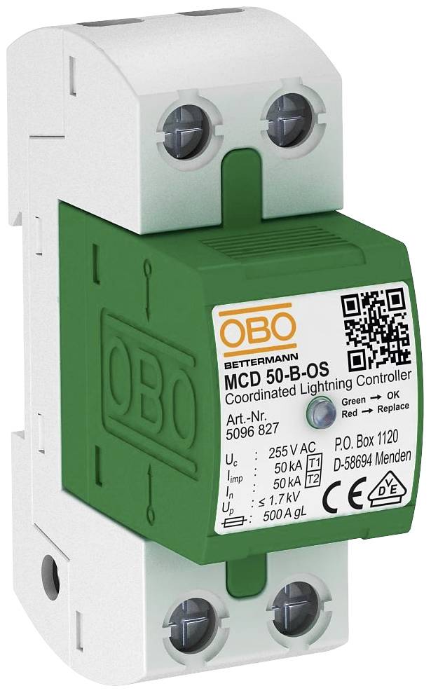 OBO Bettermann 5096852 MCD 50-B-OS Kombiableiter 50 kA 1St.