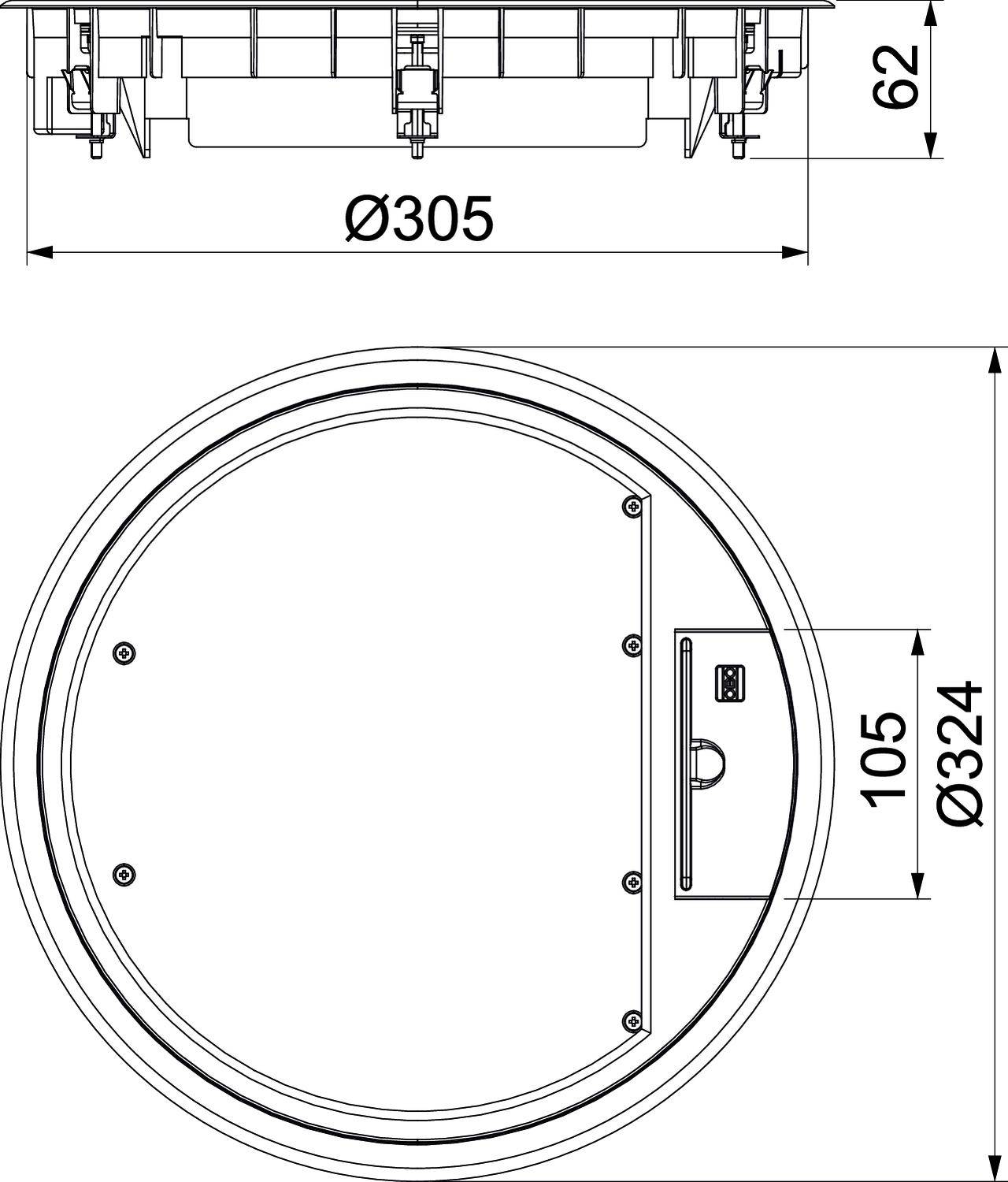 OBO Bettermann GESR9 SR U 1019 Geräteeinsatz