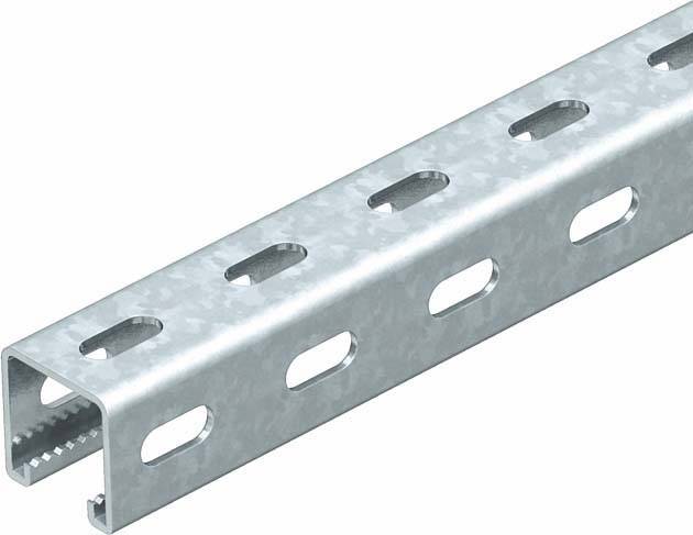 OBO Bettermann Montagezubehör (L x B x H) 1000 x 41 x 41 mm 1 St. Metall
