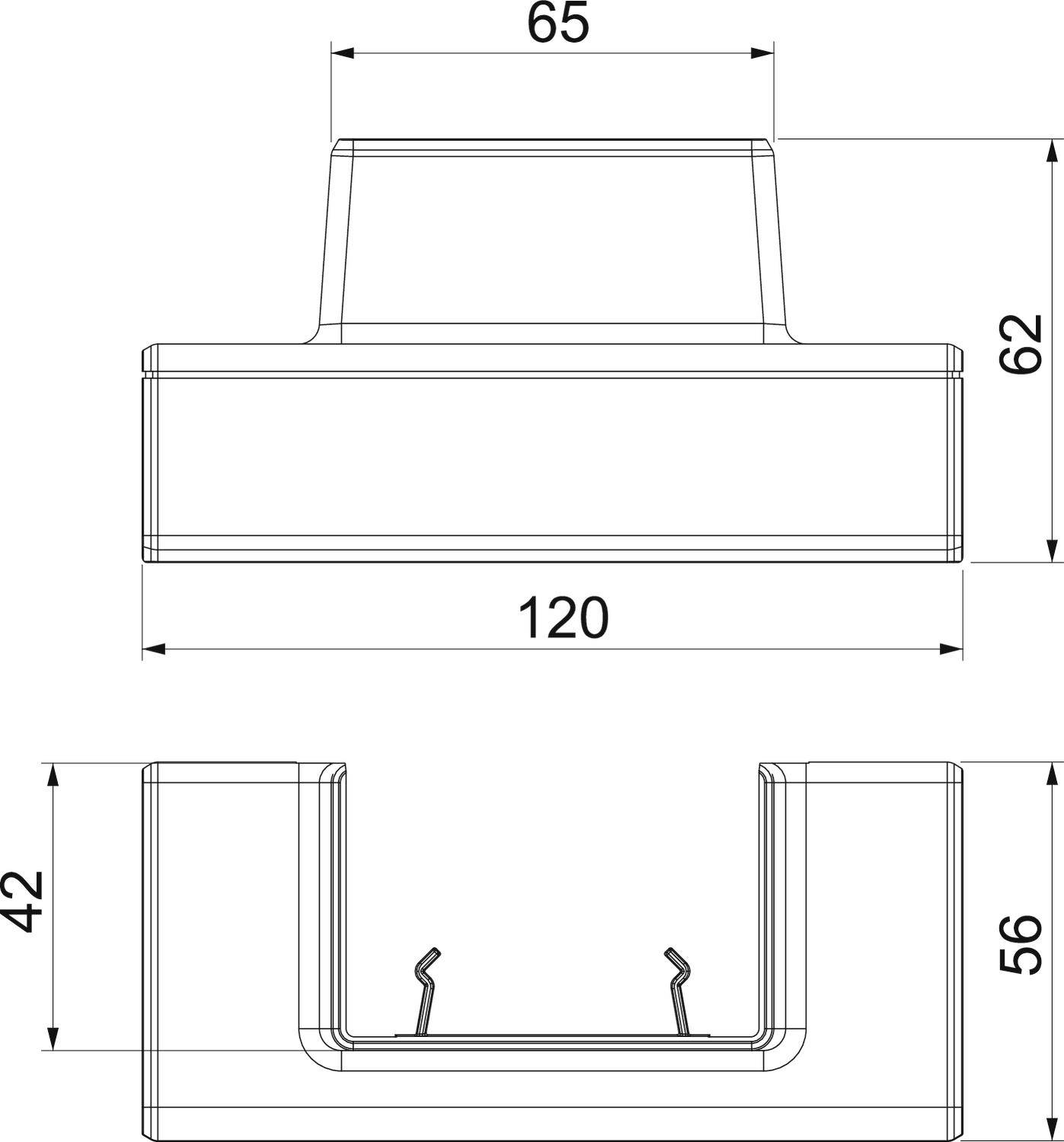 OBO Bettermann 6113314 T-Stück 1 St. Silber