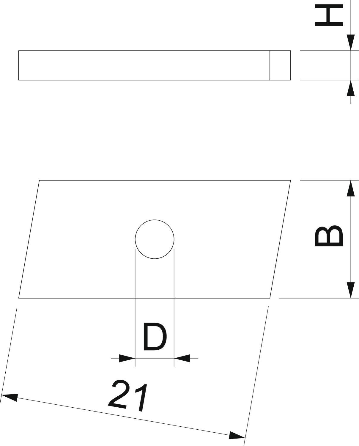 OBO Bettermann CL27SN M4 ZL 1147020 Gleitmutter 4mm Stahl 100St.