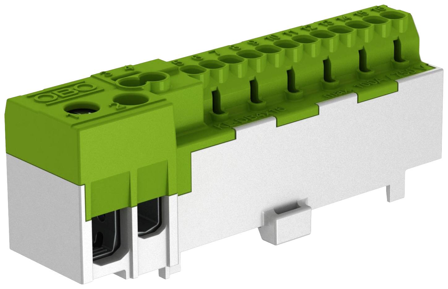 OBO Bettermann 2016260 Klemmleiste 10St.