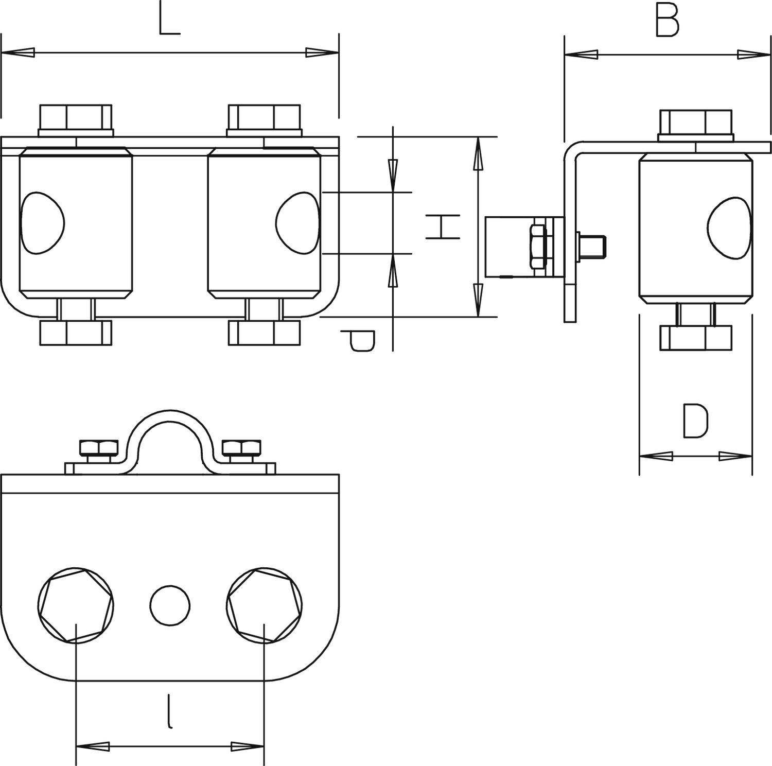 OBO Bettermann 5408990 101 HV-16 Isolation 1St.