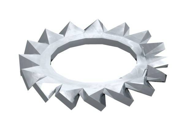 OBO Bettermann DIN 6798A M12G 3404129 Fächerscheibe Innen-Durchmesser: 13mm M12 DIN 6798 Stahl 100St.