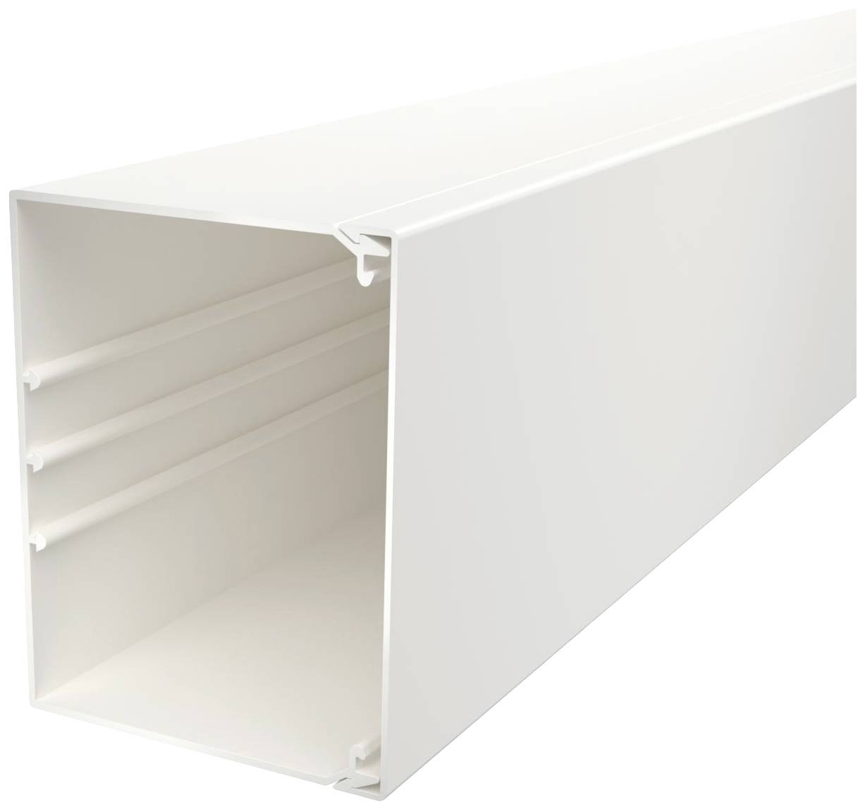 OBO Bettermann 6191347 Kabelkanal (L x B x H) 2000 x 130 x 100mm 1 St. Reinweiß