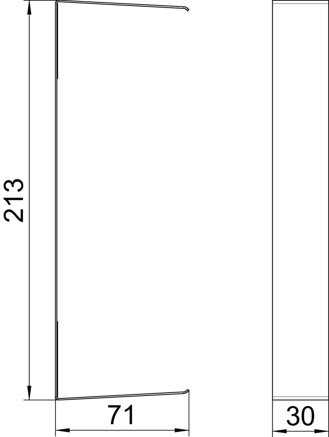OBO Bettermann 6279772 Abdeckung 1 St. Reinweiß