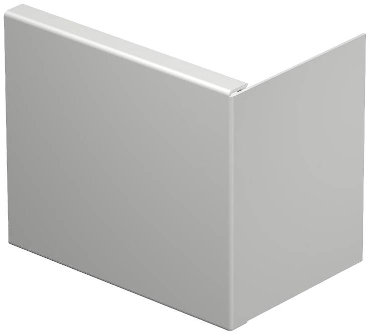 Ein grau lackiertes Aluminiumprofil im L-Querschnitt für Decken-, Kanten- oder Verkleidungsanwendungen in moderner Architektur.