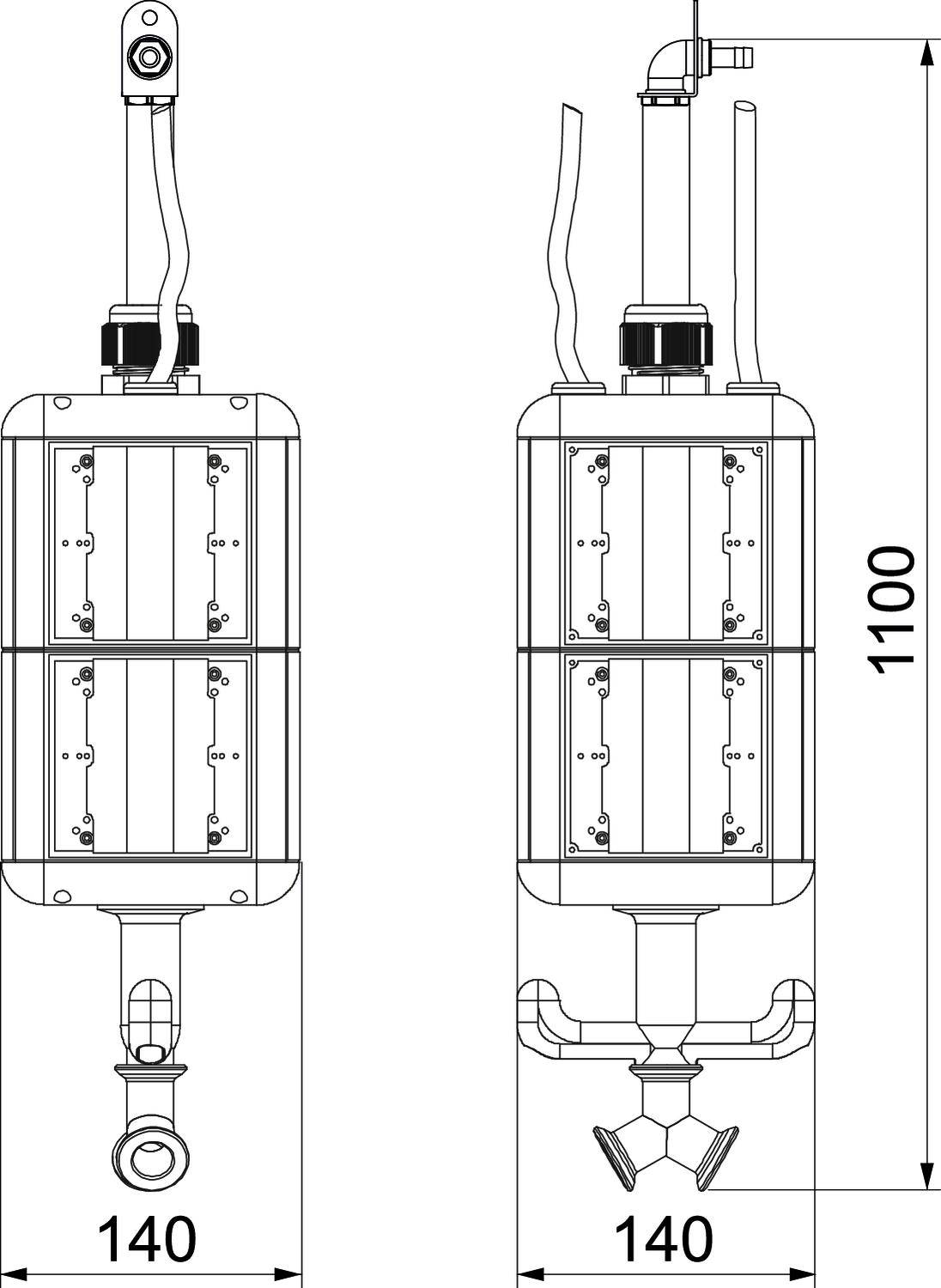 OBO Bettermann 6109825 Custom Modul Schwarz 1St.