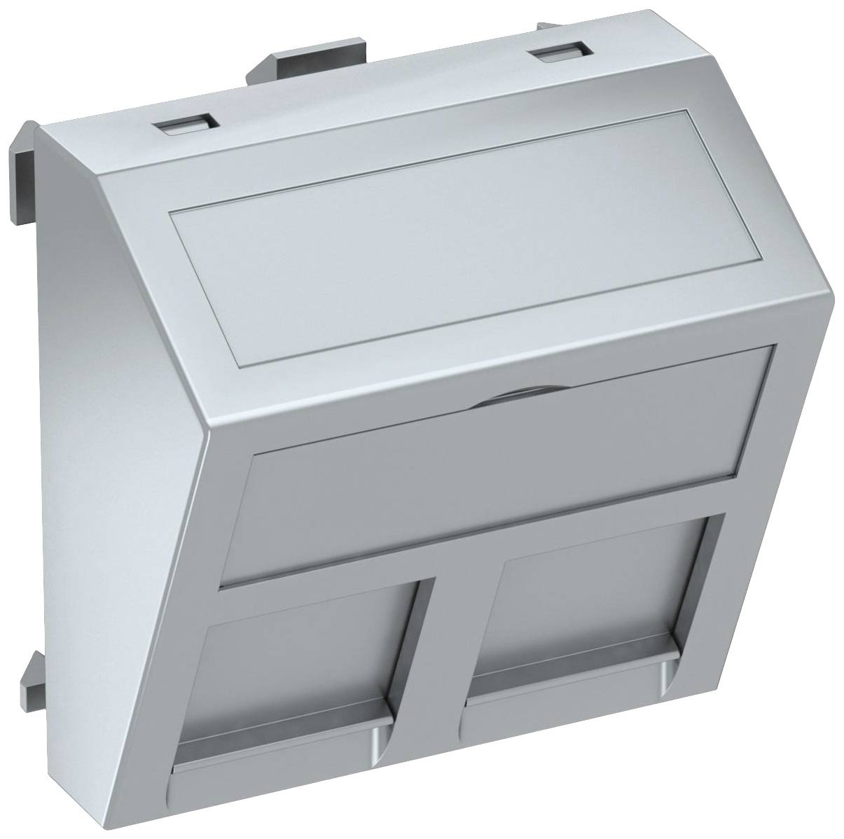 OBO Bettermann 6119260 Abdeckung Datentechnikträger (B x H x T) 45 x 45 x 26mm 1 St. Aluminium