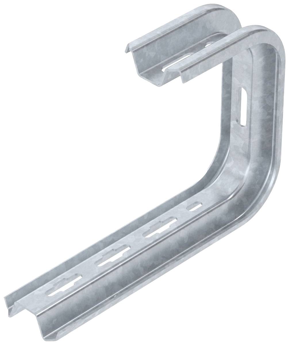 Metallwinkel in L-Form, geeignet zur Befestigung oder Montage an Wänden oder anderen Oberflächen. Robust und silberfarben.