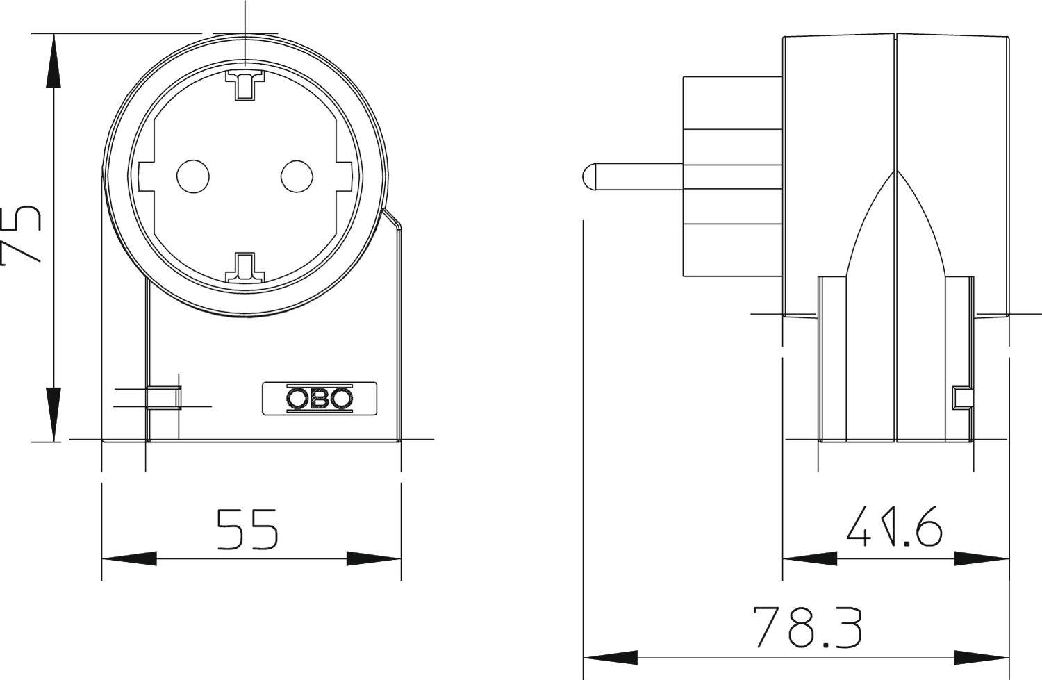 OBO Bettermann 5092800 FC-D Verteilerschrank-Überspannungsschutz 2.5 kA 1 St.