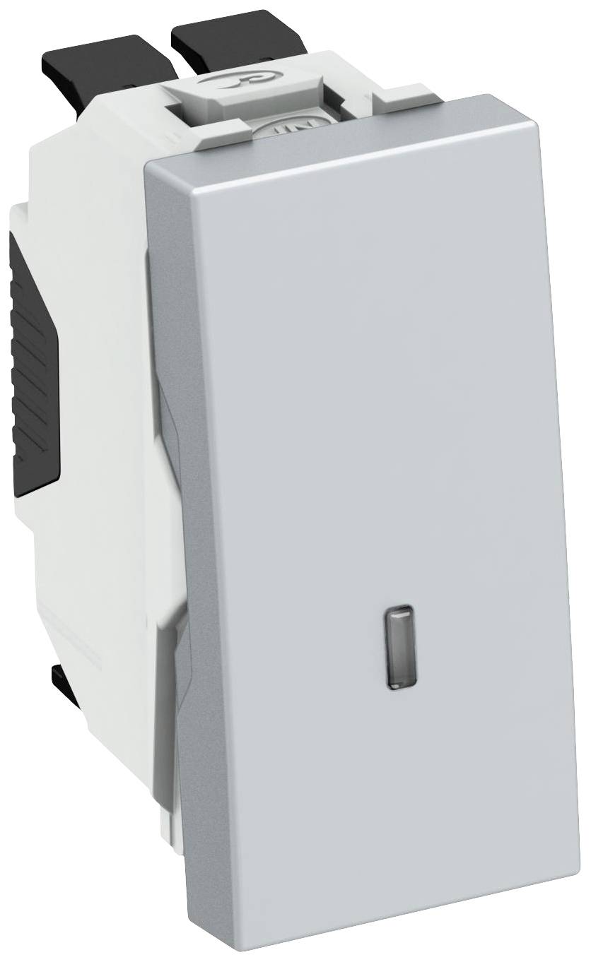 OBO Bettermann 6120930 Geräteeinbaukanal Wechselschalter (B x H x T) 22 x 45 x 36mm 1 St. Aluminium