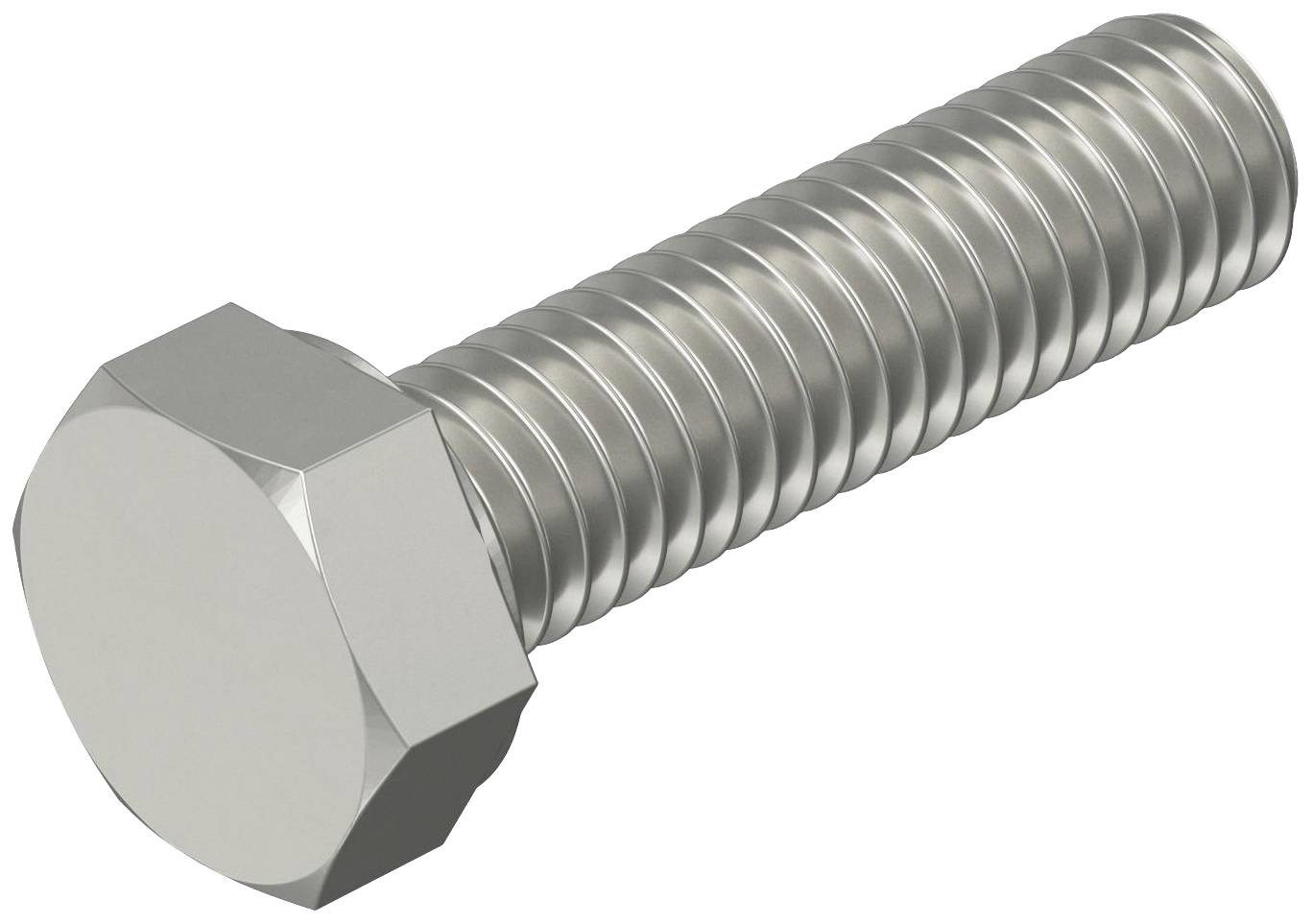 OBO Bettermann DIN933 M8x30 V4A 3156026 Sechskantschraube 8mm 30mm Stahl nicht rostend 100St.