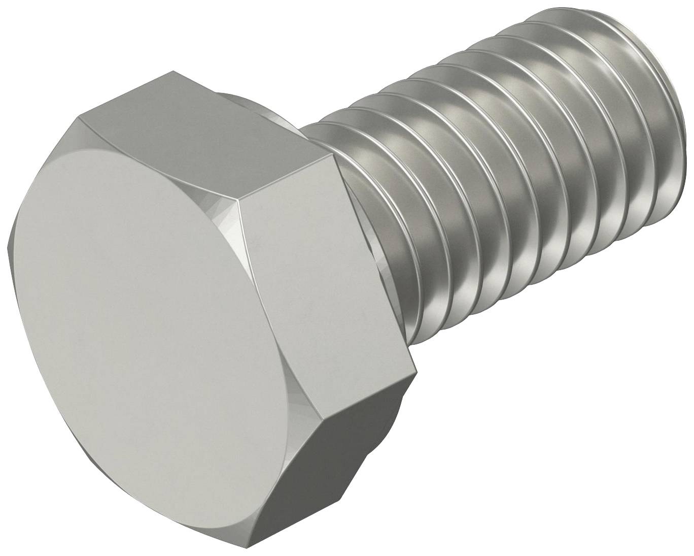 OBO Bettermann DIN933 M10x20V4A 3156031 Sechskantschraube 10mm 20mm Stahl nicht rostend 100St.