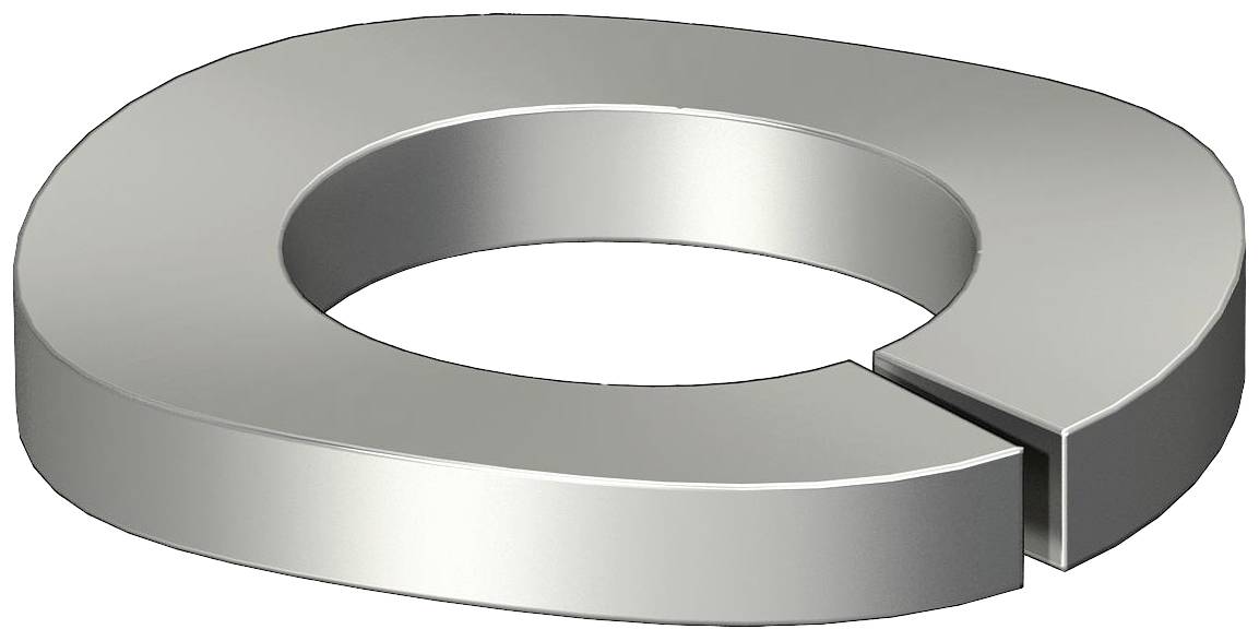 OBO Bettermann Federring 6.3mm 11.8mm Stahl 100 St. DIN 128A M6 V4A 3405062