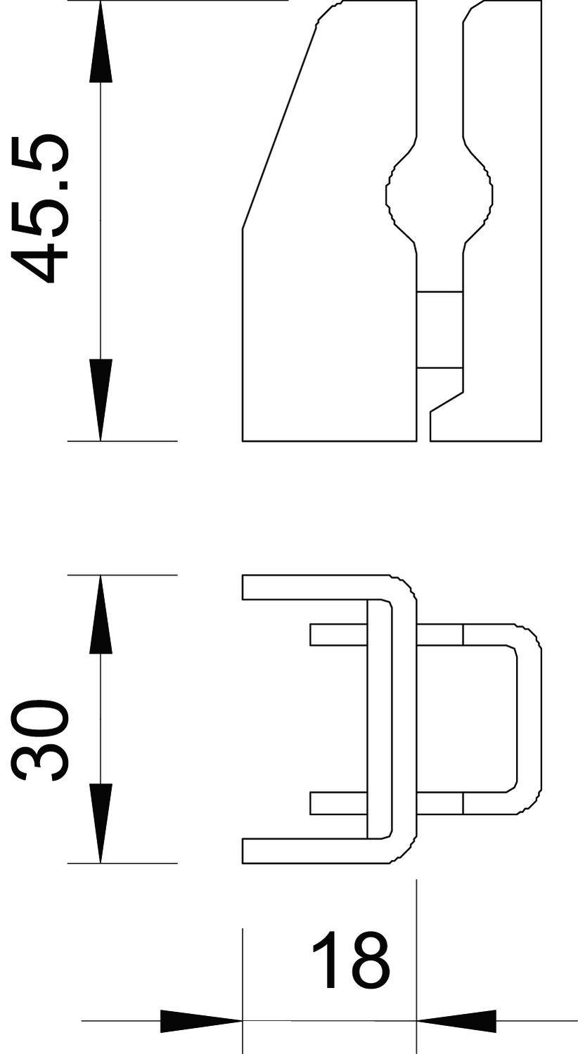 OBO Bettermann 5033209 835 Montagezubehör 1St.