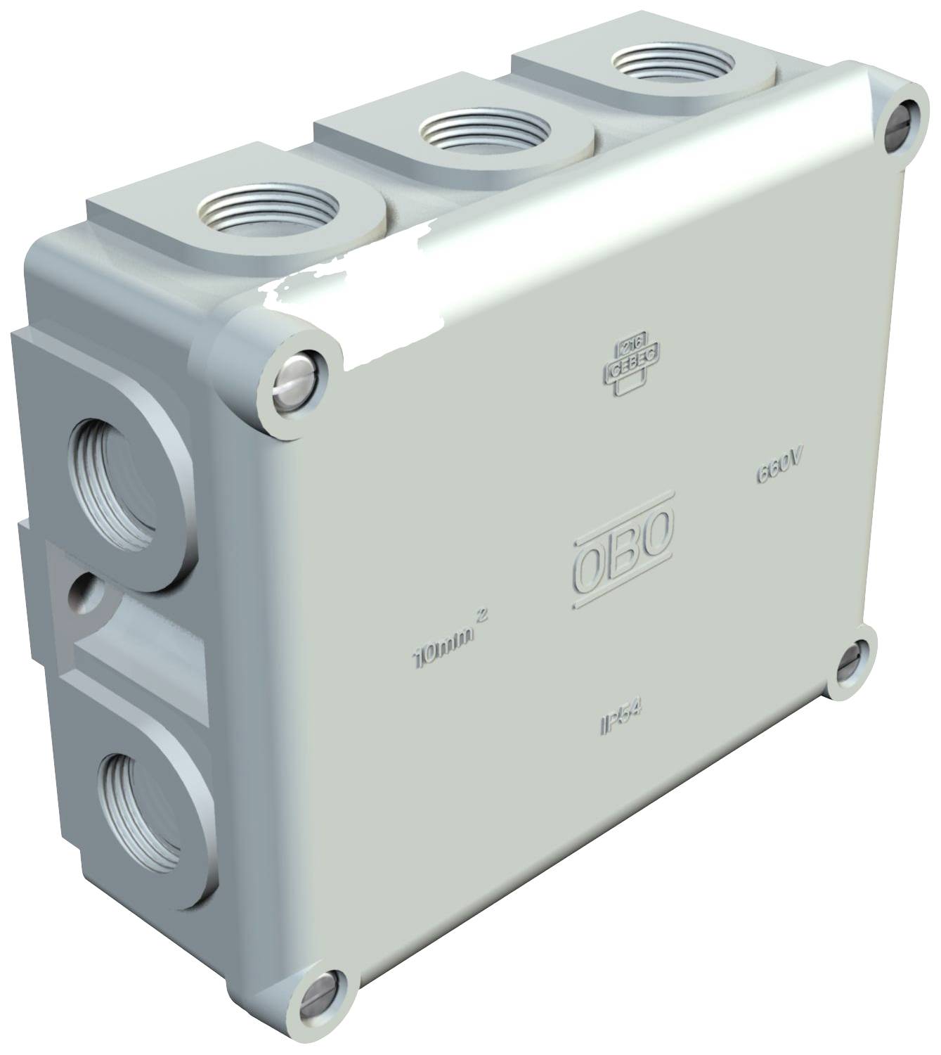 OBO Bettermann 2002345 Abzweigdose (L x B) 136mm x 57mm 1St.