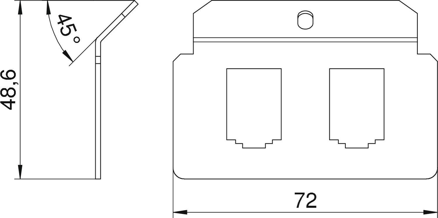 OBO Bettermann MTM 2B Trägerplatte
