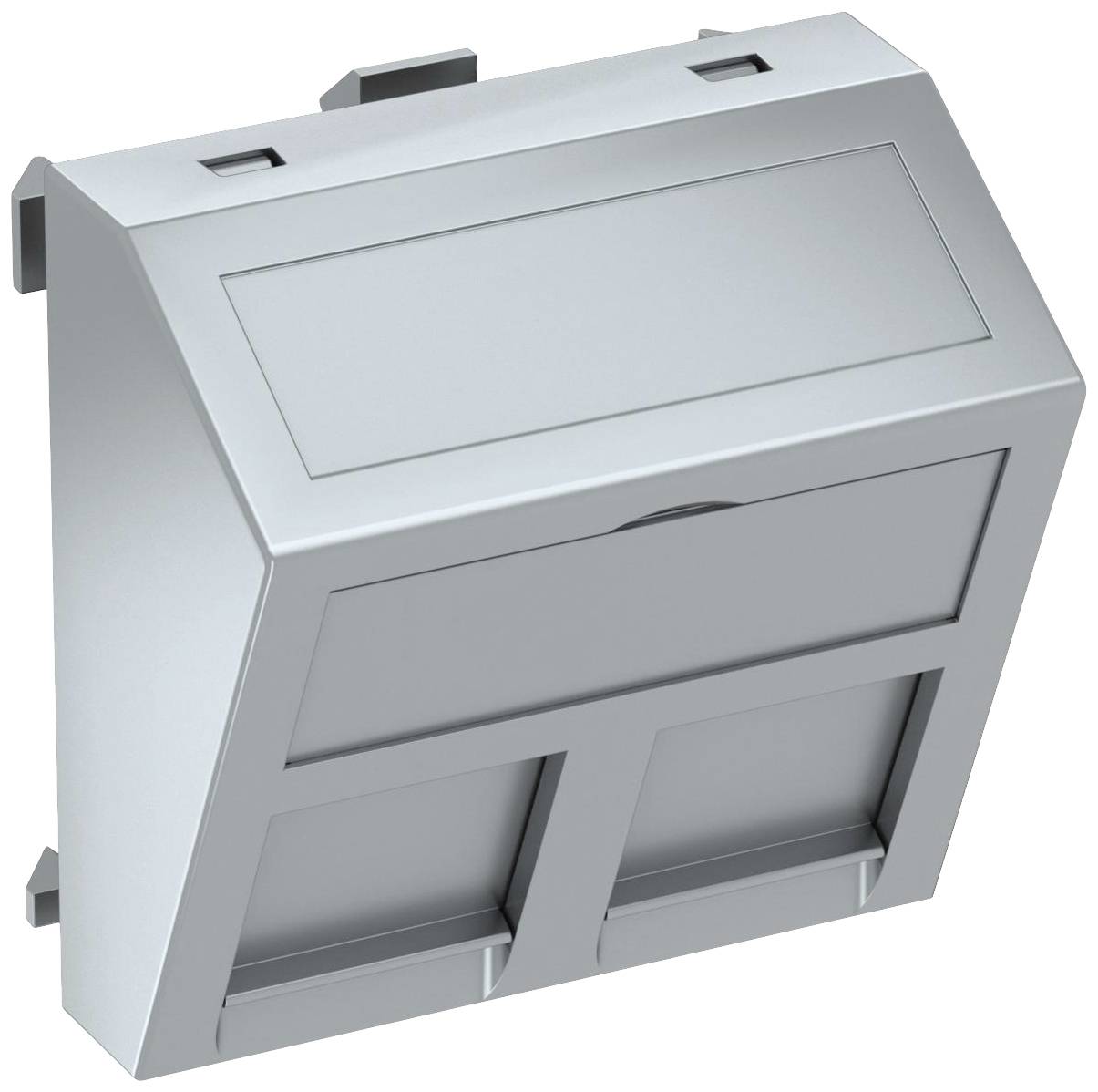 OBO Bettermann 6119302 Abdeckung Datentechnikträger (B x H x T) 45 x 45 x 26mm 1 St. Aluminium