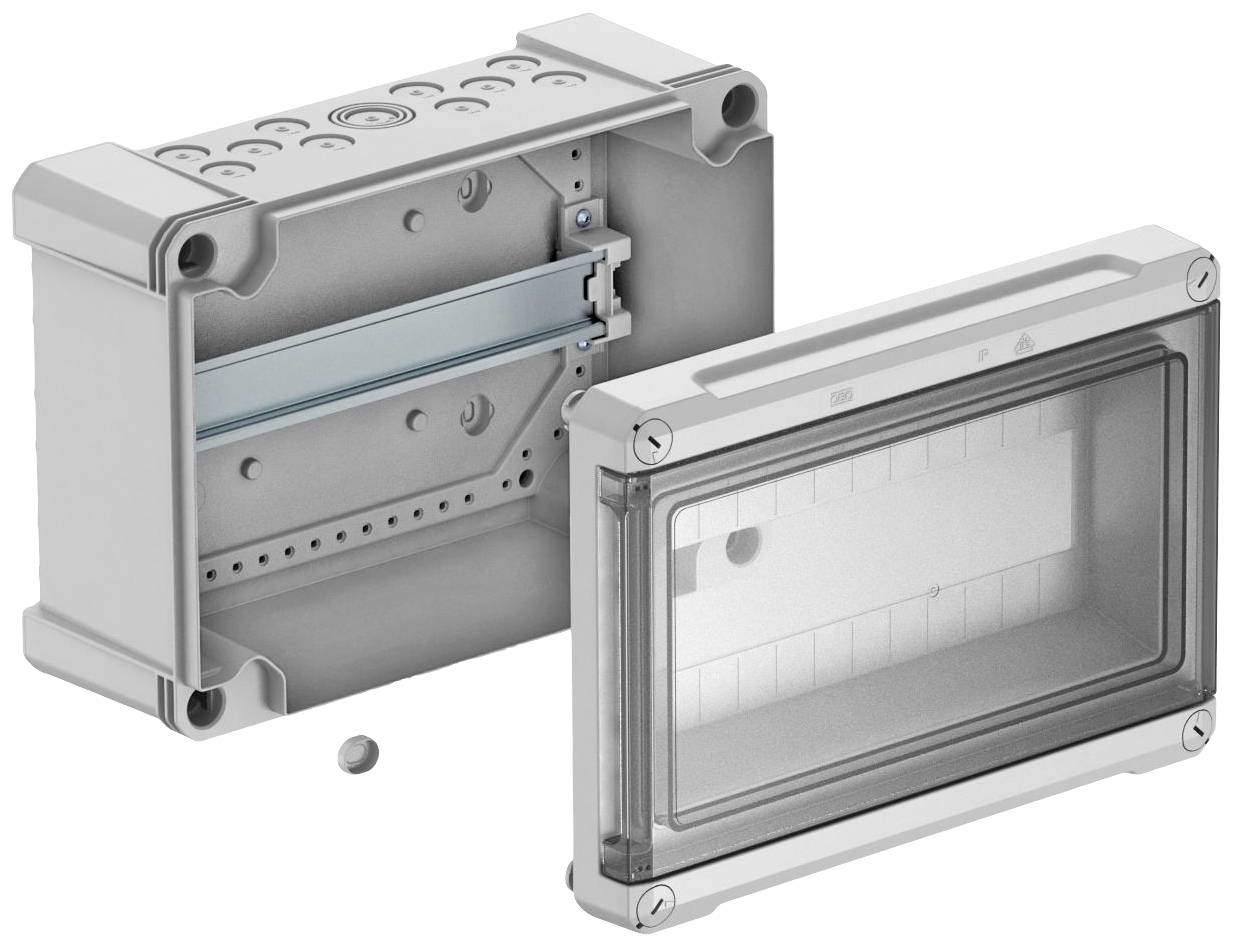 OBO Bettermann 2008832 SDB 12L PS Kleinverteiler Aufputz Anzahl Reihen = 1 Inhalt 1St.