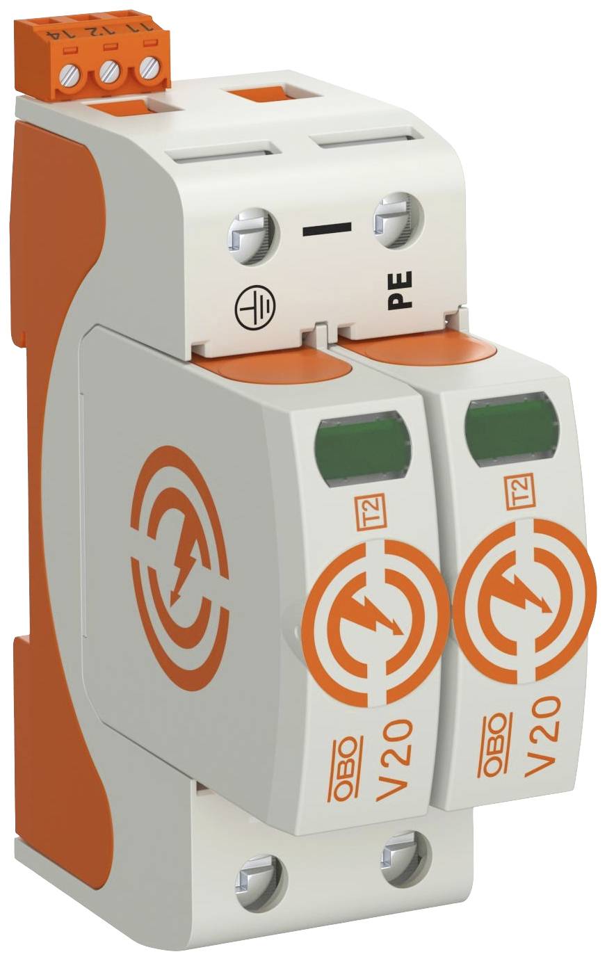 OBO Bettermann 5095282 V20-2+FS-280 Überspannungsschutzgerät 20 kA 1St.