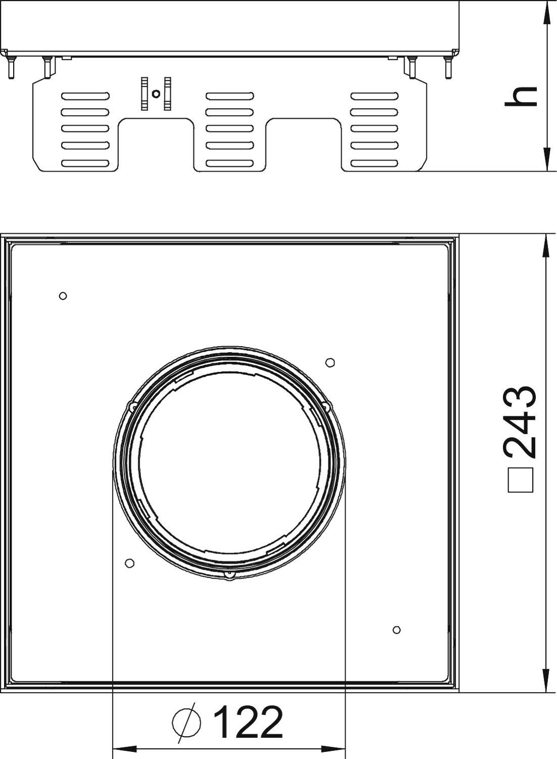OBO Bettermann RKFN2UZD3 9VS25 Kassette