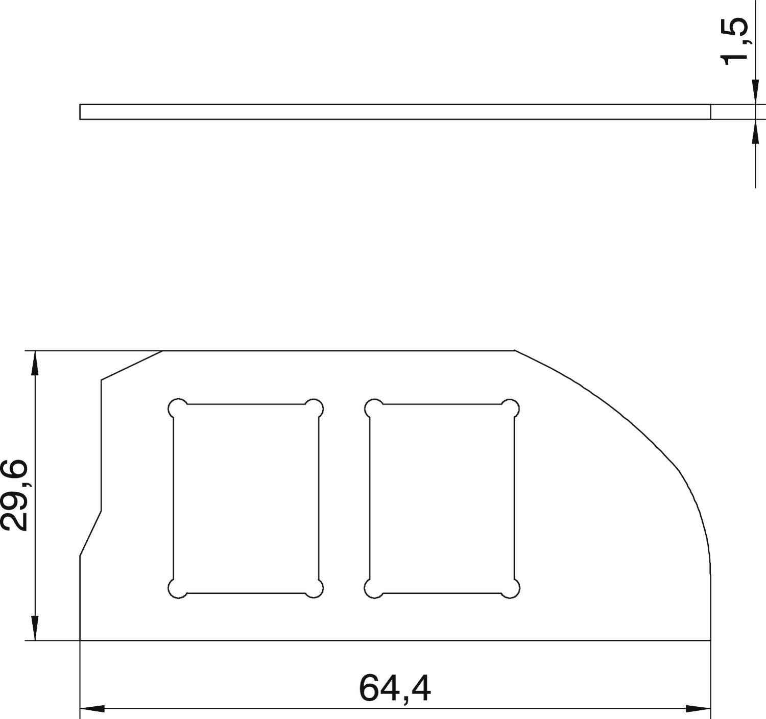 OBO Bettermann MPRM2 2C USB-Einbaumodul