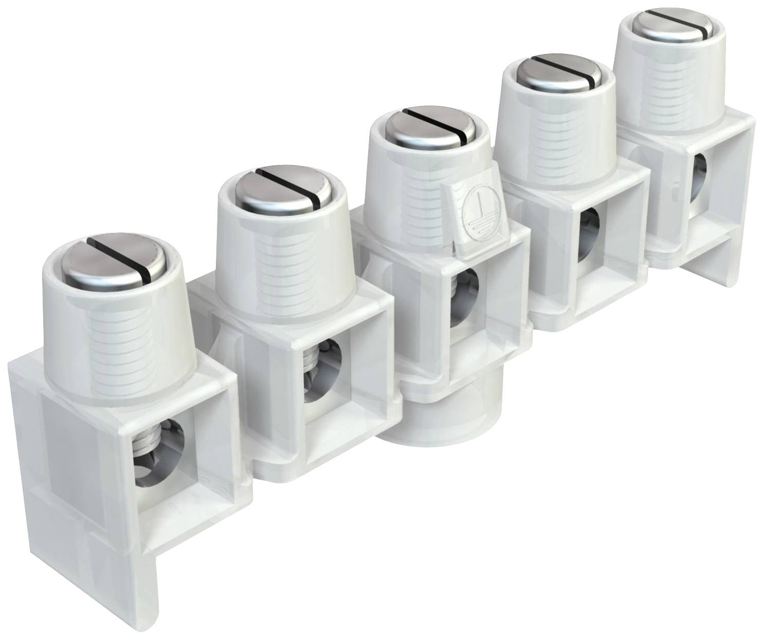 OBO Bettermann 2017342 689 Klemmleiste flexibel: - starr: - Polzahl: 5 50 St. Grau