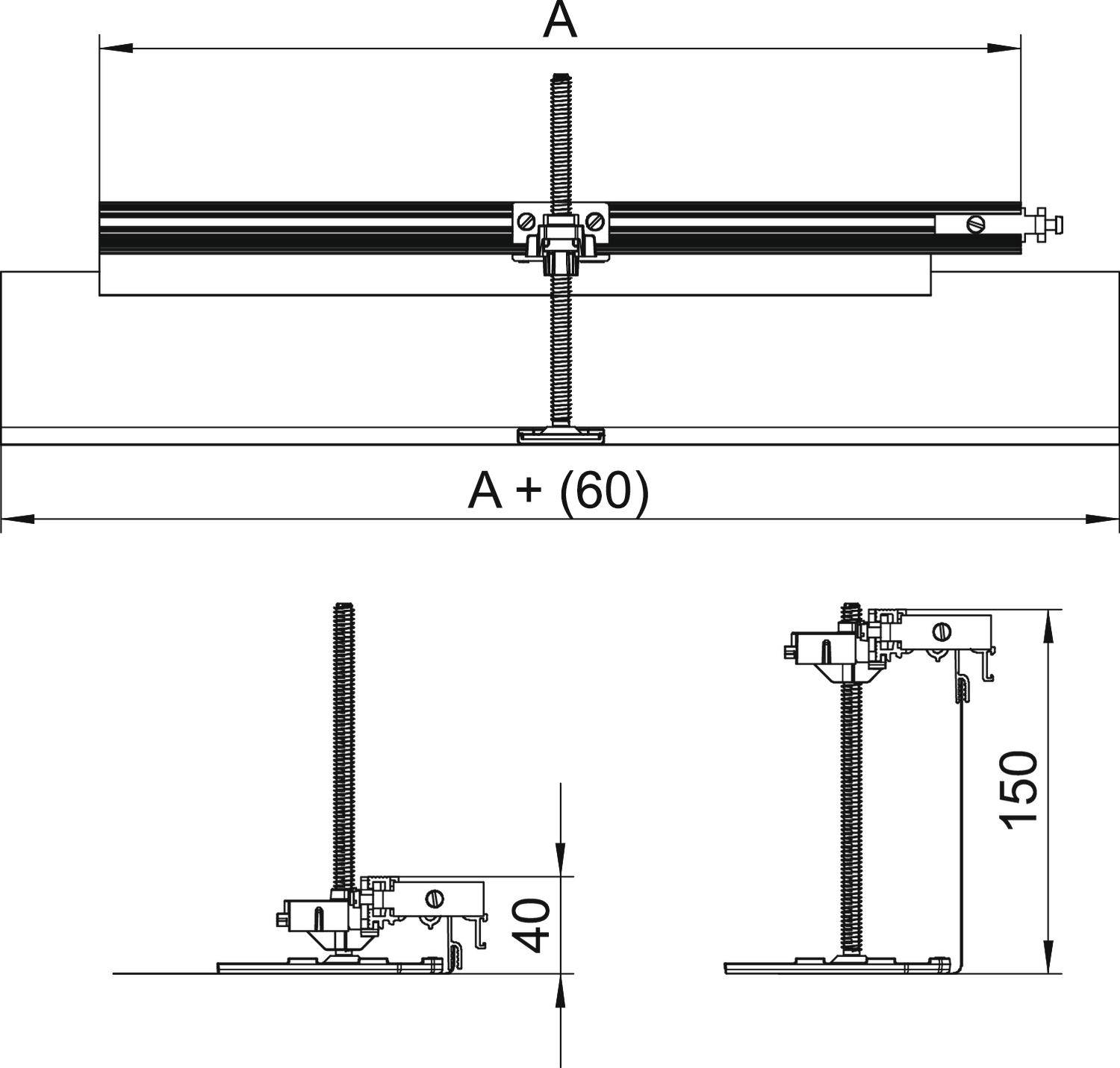 OBO Bettermann OKA-G30040150FBR Abzweig