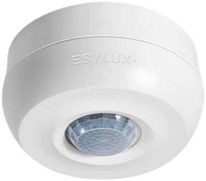 ESYLUX EB10430466 Aufputz Decken-Bewegungsmelder 360° Weiß IP40