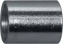 Ein glattes, zylindrisches Metallrohr, das seitlich liegt. Die Oberfläche ist glänzend und hat eine gleichmäßige Struktur.