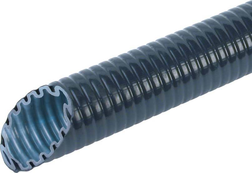 Fränkische Rohrwerke 25410020 FFKuS-ES-F-UV20sw Wellrohr Schwarz 13.7mm 1St.