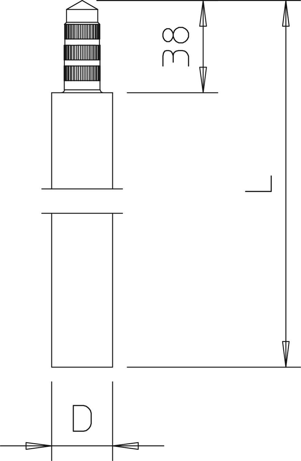 OBO Bettermann 5000769 219 25 ST FT/1,5m Erdung 5St.