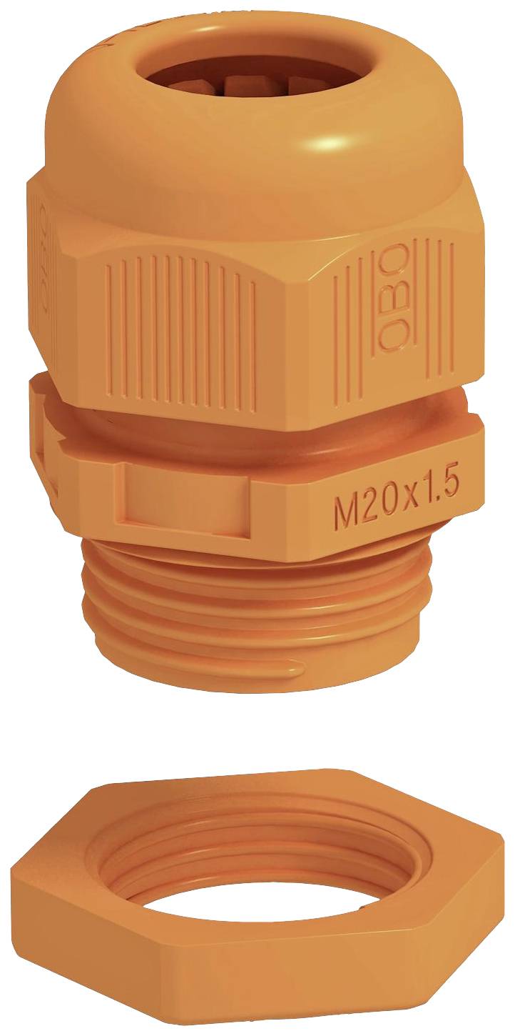 OBO Bettermann 7205663 Kabelverschraubung 1.5mm Kunststoff 10St.