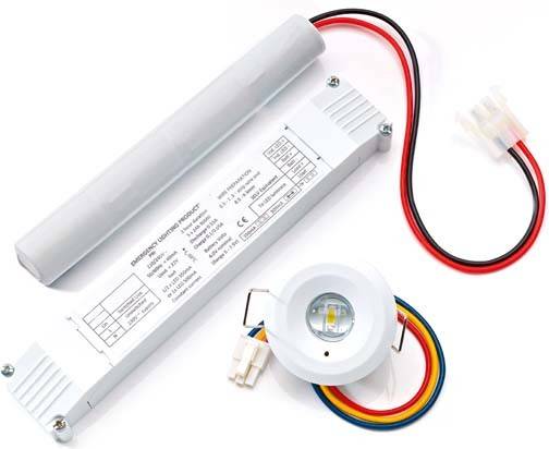 ESYLUX EN10080029 LED Fluchtweg-Notbeleuchtung Deckeneinbaumontage