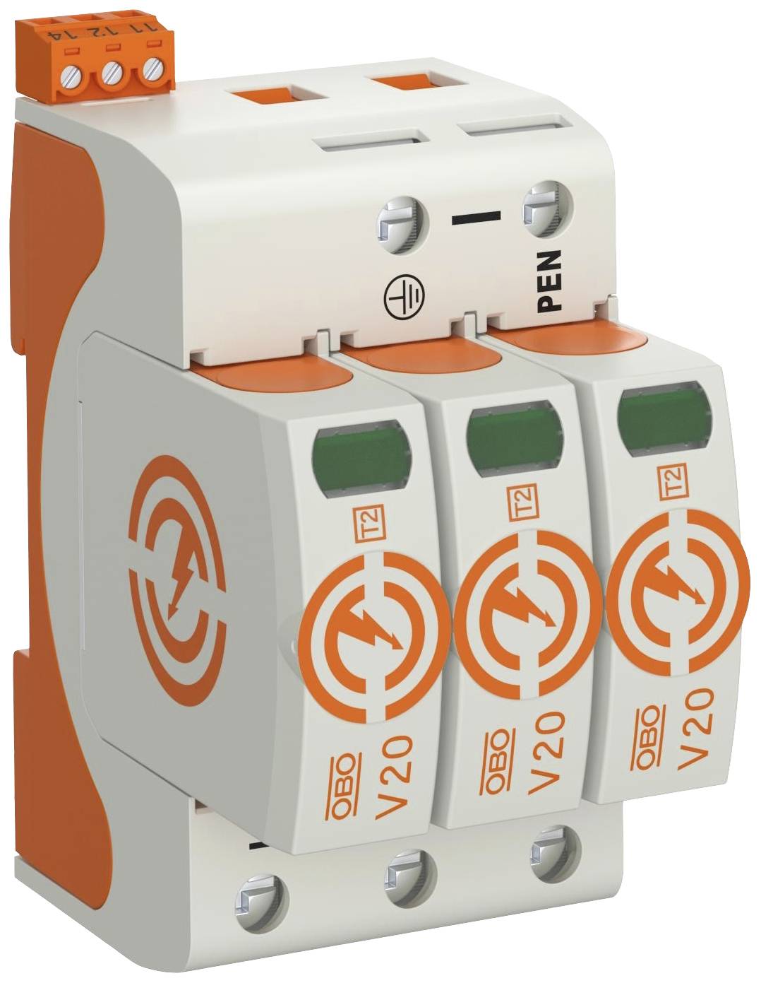 OBO Bettermann 5095283 V20-3+FS-280 Überspannungsableiter 20 kA 1St.