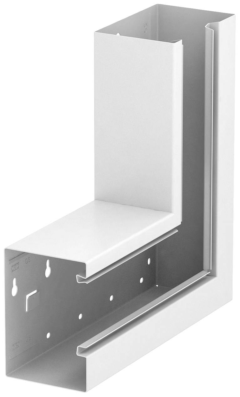 Ein L-förmiges Metallprofil mit mehreren Bohrungen, verwendet für bauliche Befestigungszwecke.